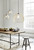 Chino Large Wooden Slats Round Pendant Light-3