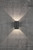 Asbol Aluminum Up and Down Black Outdoor Wall Light-3