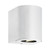 Canto White Minimalist Up and Down LED Wall Light