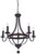 Lakewood 5 Light Bronze Chain Pendant Light