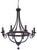 Lakewood 8 Light Bronze Chain Pendant Light