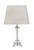 Ashes White Shade Crystal Table Lamp