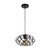 Alwar Black Metal Open Pendant Light-5
