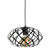 Alwar Black Metal Open Pendant Light-2
