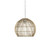 Breath Small Natural Rattan Open Pendant Shade