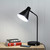 Toga Black Desk Lamp with USB and Wireless Charging-1
