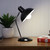 Freya Black and Chrome Minimalist Desk Lamp-1