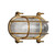 Helford Brass Elliptical Outdoor Wall Light-1