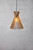 Groa 34 Natural Wooden Conical Open Pendant-2