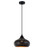 Stardust Black Bulb Morrocan Pendant