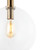 Prime Bronze Clear Glass Suspension Light-1