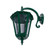 Chester Green Lantern Downward Wall Light-Large