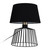 Ashley Black Metal Cage Table Lamp