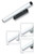 Mirror Chrome Tubular Picture Wall Light-4