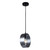 Nebula Single Black Pendant Light