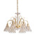 Minica Asfour Crystal Gold Chandelier