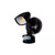 Ranger Matt Black Tricolour LED Single Security Light with Sensor