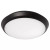 Conrad Matt Black Tricolour LED Oyster