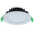 Blitz II Matt White 10W Tricolour LED Recessed Downlight