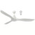 Wave White Satin DC Ceiling Fan