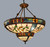 Inverted Victorian Tiffany Pendant Light-4