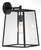 Carter Black Glass Lantern Vintage Wall Light - Large