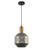 Cara Matt Gold Textured Glass Pendant Light