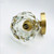 Ora Brass and Crystal Shade Modern Wall Sconce-2 Ora Brass and Crystal Shade Modern Wall Sconce-2