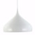 Spinning Top Wide Contemporary Pendant Light - Gloss White