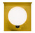 Oreo Golden Wall Light with Switch