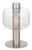 Padua Nickel Clear Glass Modern Table Lamp-3