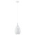 Razoni White Teadrop Pendant Light