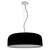 Dome Aluminium Gloss Black with Diffuser Suspension Lamp-1