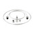 Lanky White Wide Batton LED Tricolour Wall/Ceiling Light - Suspension Kit