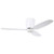 Seacliff White Low-Profile DC Ceiling Fan with Light-1