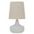 Gavin Smooth White Modern Bedside Table Lamp-3