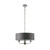 Beata Satin Nickel and Grey Pendant Chandelier-1 Beata Satin Nickel and Grey Pendant Chandelier-1