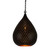 Taipei Black Teardrop Metal Pendant Light