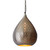 Taipei Nickel Teardrop Metal Pendant Light