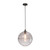 Irene Smoke Glass Ball Pendant Light-1