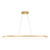 Mary Gold Oval Smart LED Pendant Light