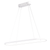 Mary White Oval LED Pendant Light (OVAL-WHT) 