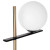 Ariana Black and Brass Marble Floor Lamp-4