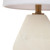 Basrah White Tall Alabaster Base Table Lamp-4