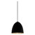 Egg Black Label Silver Pendant Light