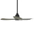 Kute 52 DC Ceiling Fan and Remote - Graphite and Weathered Wood-1