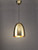 Dolce Beaten Brass Pendant Light