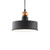 Triade Grey and Gold Drum Pendant Light