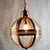 Saxon Brass Pendant Lamp-6