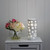 Cleo Ceramic Table Lamp with Flower Cutouts-1
